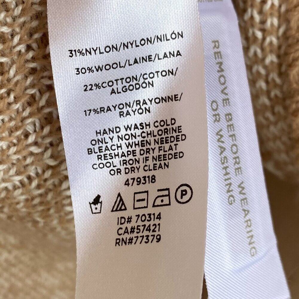 NWT Ann Taylor Tan Sweater sz S - Picture 8 of 9